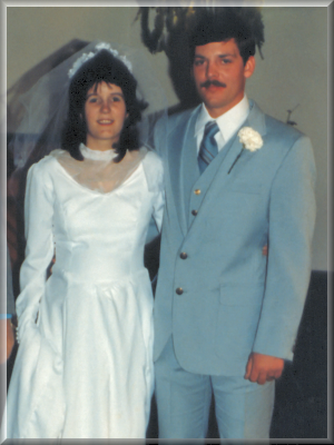 Newlyweds, Michael and Lisa Crane