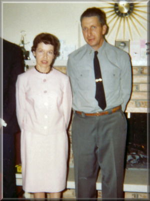 Ida and Larry Fishel at home