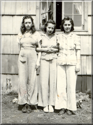 The Girt sisters, June, Ida, and Opal