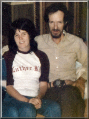 Lisa and her father, Royal Clair Hamlin